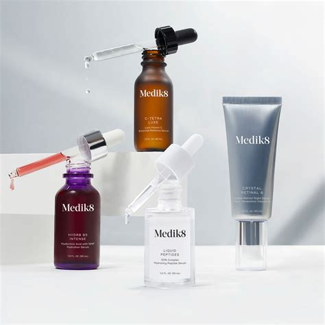 custom medik8 skin care.